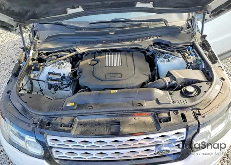 2016 Land Rover Range Rover Sport Hse z USA, uszkodzony, nr VIN SALWR2KF1GA577338